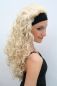 Preview: Blonde Perücke mit Stirnband Modell: PW0102