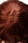 Preview: Rote Kupferrote halblange Perücke Modell: 5019