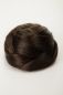 Preview: Aufwendig geflochten Haarknoten Dutt Braun Modell: Q399D