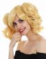 Preview: Perücke Cosplay abnehmbare Zöpfe schulterlang Blond Modell: SH70102