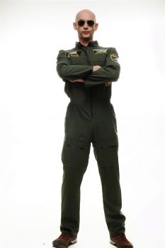 Kostüm Herren Pilot Kampfpilot Airforce Modell: M-052