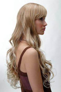 Damenperücke lang lockig Blond Mix Modell: 3224