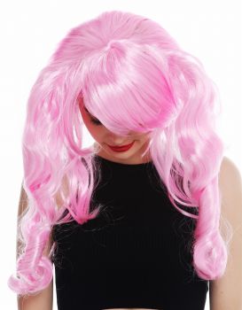 Perücke Zöpfe Pink Rosa Gothic Lolita Modell: 31651