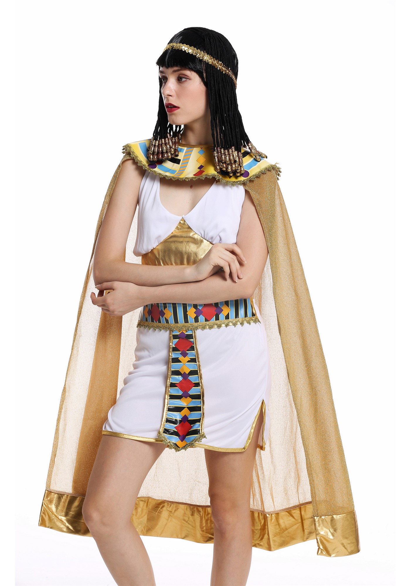 Faschingskostüm Ägypterin Cleopatra Kostüm Ägyptische Königin Pharaonin Antike 