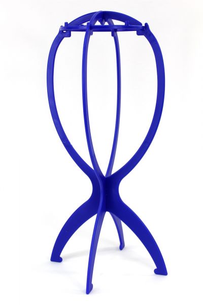 Blauer Perückenständer Modell: M17