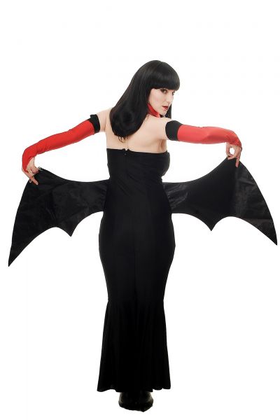 Gräfin Dracula Vampirin Damenkostüm L066