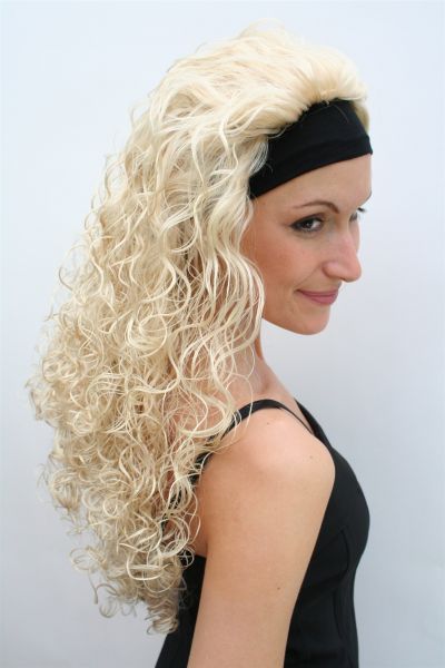 Blonde Perücke mit Stirnband Modell: PW0102