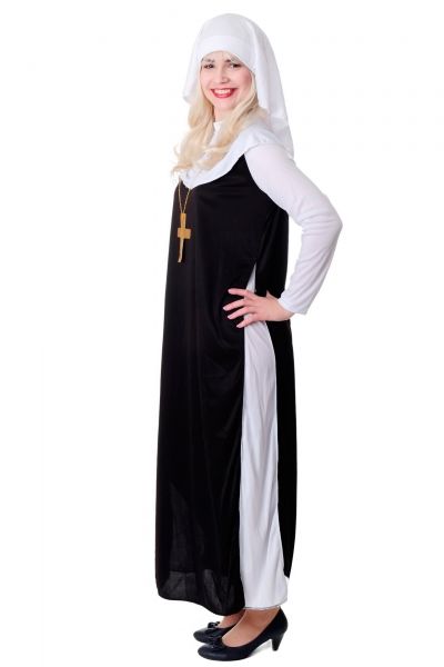 Kostüm Nonne Oberin Schwester Modell: L210 Größe: S/M