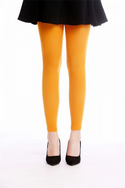 Strumpfhose Leggings Orange S/M Modell: WZ-014O