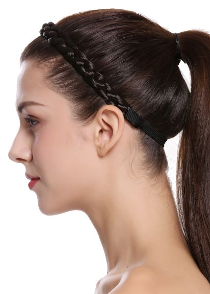 Geflochtenes Haarband Dunkelbraun Modell: CXT-001